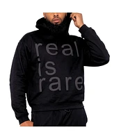 Dai Moda Men's Real Is Rare Hoodie