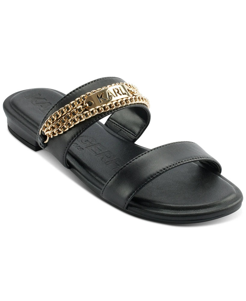 Karl Lagerfeld Paris Women's Canne Sandals