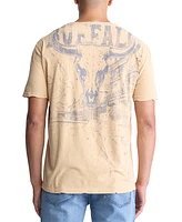 Men's Tivis Relaxed-Fit Distressed Graphic T-Shirt