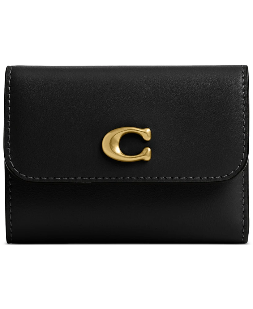 Coach Essential Leather Card Holder Wallet