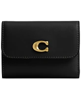 Coach Essential Leather Card Holder Wallet