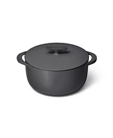 Caraway Cast Iron 6.5-Quart Dutch Oven with Flat Lid