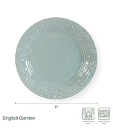 Fitz and Floyd English Garden Dinner Plates, Set of 4