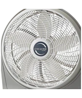 Lasko 20 Inch Cyclone Portable Full-Tilt Floor or Wall Mount Pivoting Fan, White