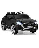 Gymax 12V Kids Ride On Car w/Remote Control 4 Wheels Suspension 3 Speeds Led Headlight