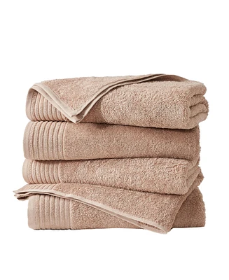 Linery & Co. 100% Featherspun Cotton Quick-Dry -Piece Bath Towel Set