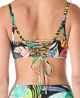 Coco Reef Women's Astra Printed V-Neck Bikini Top