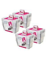 Life Story 6L Shoe and Closet Storage Box Stacking Containers