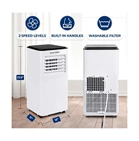 SereneLife Portable Air Conditioner & Heater, 8000 Btu, Dehumidifier Mode