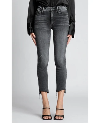 Black Orchid Denim Women's Olivia Slant Fray Jean