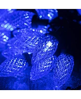 50 Count C9 Led Plug Fairy String Lights Waterproof Decor