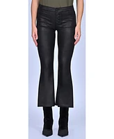 Black Orchid Denim Women's Angelina Patch Pocket Crop Flare Jean