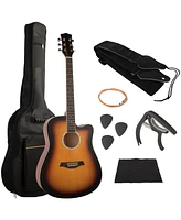 Hey Play 41" Acoustic Guitar Kit with Case