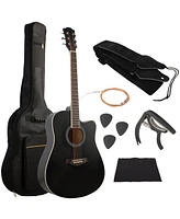 Hey Play 41" Acoustic Guitar Kit with Case