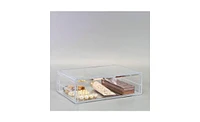 Sorbus Clear Large Stackable Acrylic Drawers - for Organizing Make up, Nail Polish, Hair Accessories