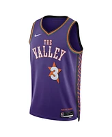 Nike Men's and Women's Purple Bradley Beal Phoenix Suns 2024/25 City Edition Finished Swingman Jersey