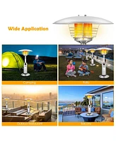 Gouun 11 000BTU Portable Tabletop Patio Stainless Steel Standing Propane Heater