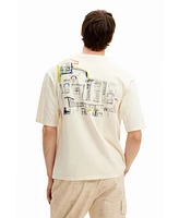 Desigual Men's T-shirt with illustration