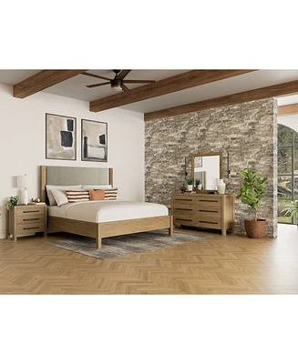 Davie 3-Pc. King Set (Upholstered Bed