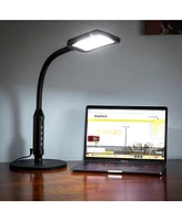 Brightech Litespan 56" Led 2-in-1 Gooseneck Adjustable Floor or Desk Lamp