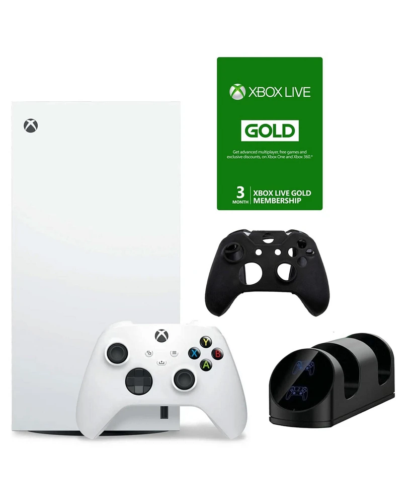 Xbox Series X Digital White Console with Accessories & 3 Month Live