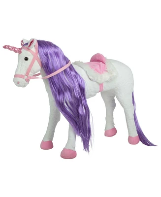 Happy Trails Ride on Horse Unicorn Plush Toy