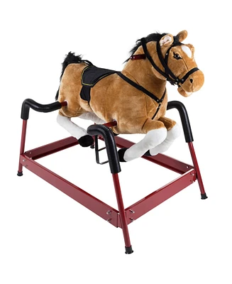 Happy Trails Kids Ride On Rocking Horse Toy