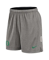 Nike Men's Black/Heather Gray Oregon Ducks Player Reversible Shorts