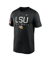 Nike Men's Black Lsu Tigers 2024 Military Appreciation Legend Performance T-Shirt