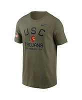 Nike Men's Olive Usc Trojans 2024 Military Appreciation Performance T-Shirt