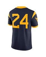 Nike Men's 24 Navy West Virginia Mountaineers Game Jersey