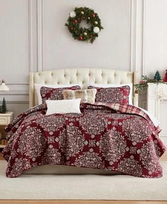 Southshore Fine Linens Christmas Carol Holiday Quilt Sets