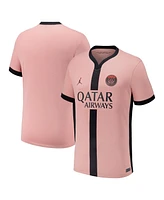 Jordan Big Boys and Girls Pink Paris Saint-Germain 2024/25 Third Replica Jersey