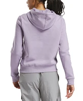 Reebok Women' Identity Small-Logo Fleece Hoodie