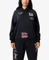 True Religion Women's Branded Boyfriend Hoodie