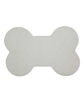 Bone Dry Pet Mat Bone Shape Eat Play Love