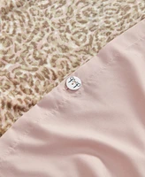 Jessica Simpson Plush Leopard -Pc. Duvet Cover Set