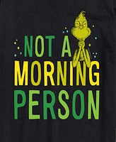 Airwaves Men's The Grinch Not A Morning Person Short Sleeve Tee