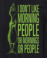 Airwaves Men's The Grinch Don't Like Morning People Short Sleeve Tee