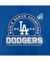 Fanatics Men's Royal Los Angeles Dodgers 2024 World Series Champions Signature Roster T-Shirt