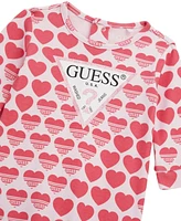 Guess Baby Girl Printed Long Sleeve Coverall