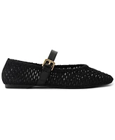 Arezzo Women's Abby Woven Ballet Flats