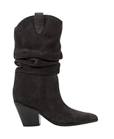 Marc Fisher Ltd Women's Myleea Slouchy Pointy Toe Dress Boots