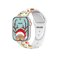 Waloo Christmas Inspired Silicone Band For Apple Watch