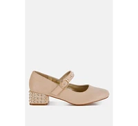 London Rag Sima Studded Mary Jane Pumps