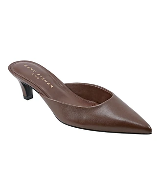 Marc Fisher Ltd Women's Rosa Pointy Toe Slip-On Dress Mules