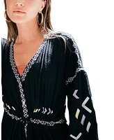 Biliblond Women's Embroider Kaftan