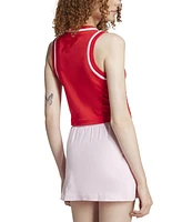 adidas Women's Essentials Color Pop Cotton Cropped Tank