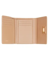 Anne Klein Turnlock Flap Bifold Wallet