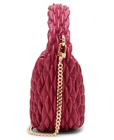 Anne Klein Rounded Ruched Small Crossbody Bag